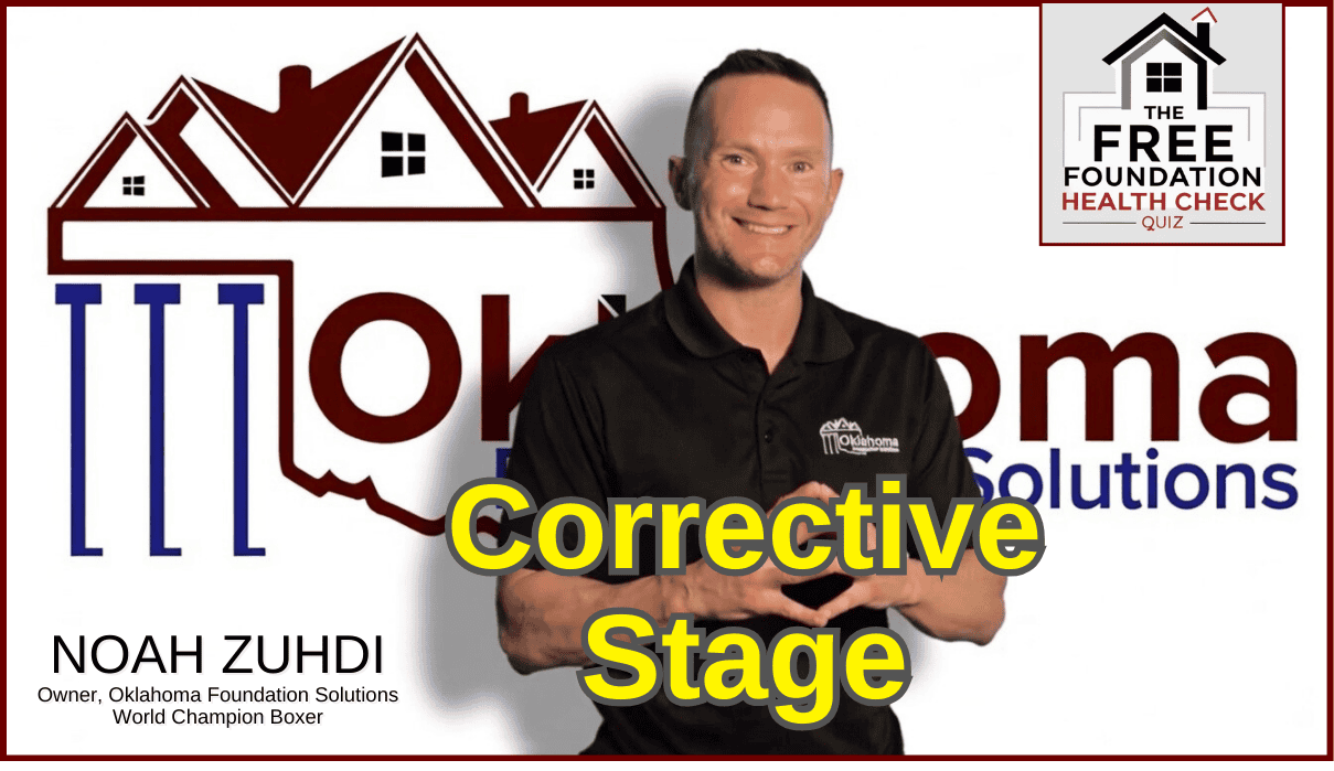Oklahoma Foundation Solutions Owner Noah Zuhdi and the Free Foundation Health Check's Corrective Stage