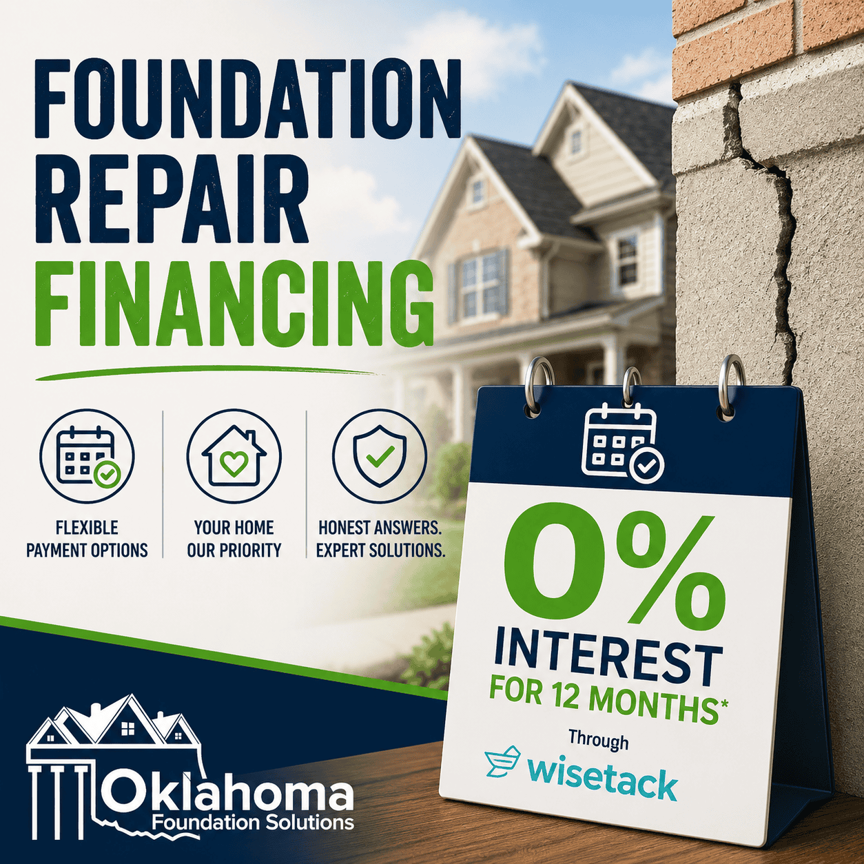 Oklahoma Foundation Solutions financing option