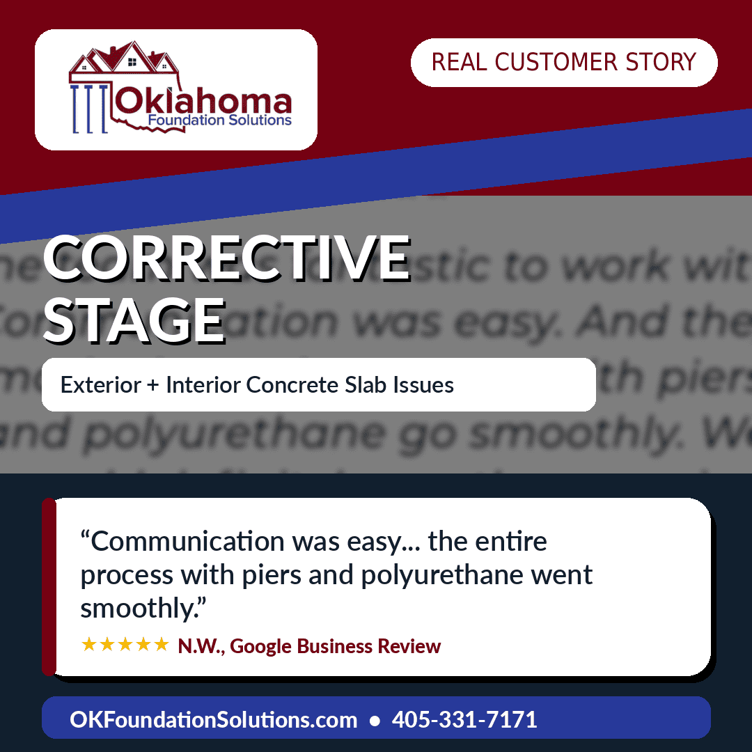 OFS Foundation Repair Corrective Stage Graphic